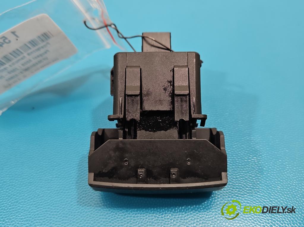 Peugeot 5008 I 2009-2017 1.6 hdi 111KM manual 82 kW 1560 cm3 5- prepínač brzda: ručný 9666405677 (Prepínacie páčky pod volantom)