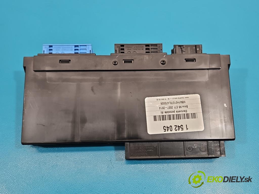 Bmw X6 E71 2007–2014 3.0d 306KM automatic 225 kW 2993 cm3 5- riadiaca jednotka komfortu 9247465