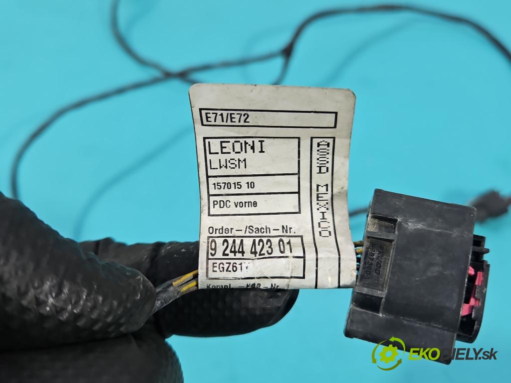 Bmw X6 E71 2007–2014 3.0d 306KM automatic 225 kW 2993 cm3 5- Zväzok: nárazník predné 924442301