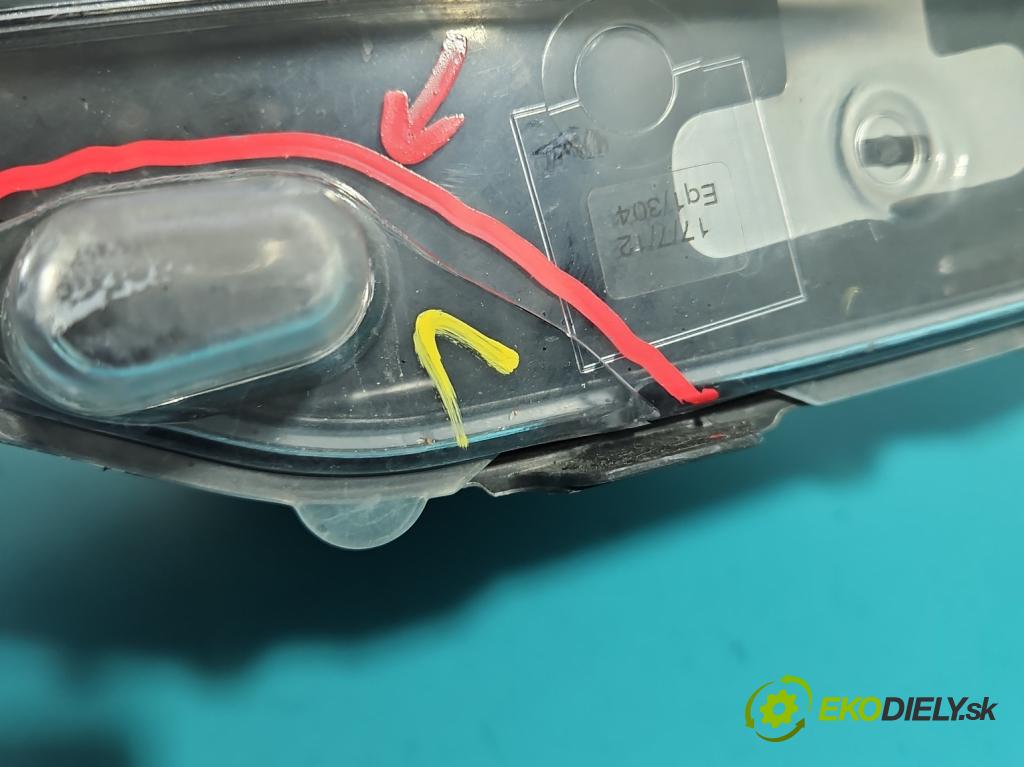 Peugeot 5008 I 2009-2017 1.6 hdi 111KM manual 82 kW 1560 cm3 5- Reflektor: pravý 9682519080 (Svetlo predné pravé)