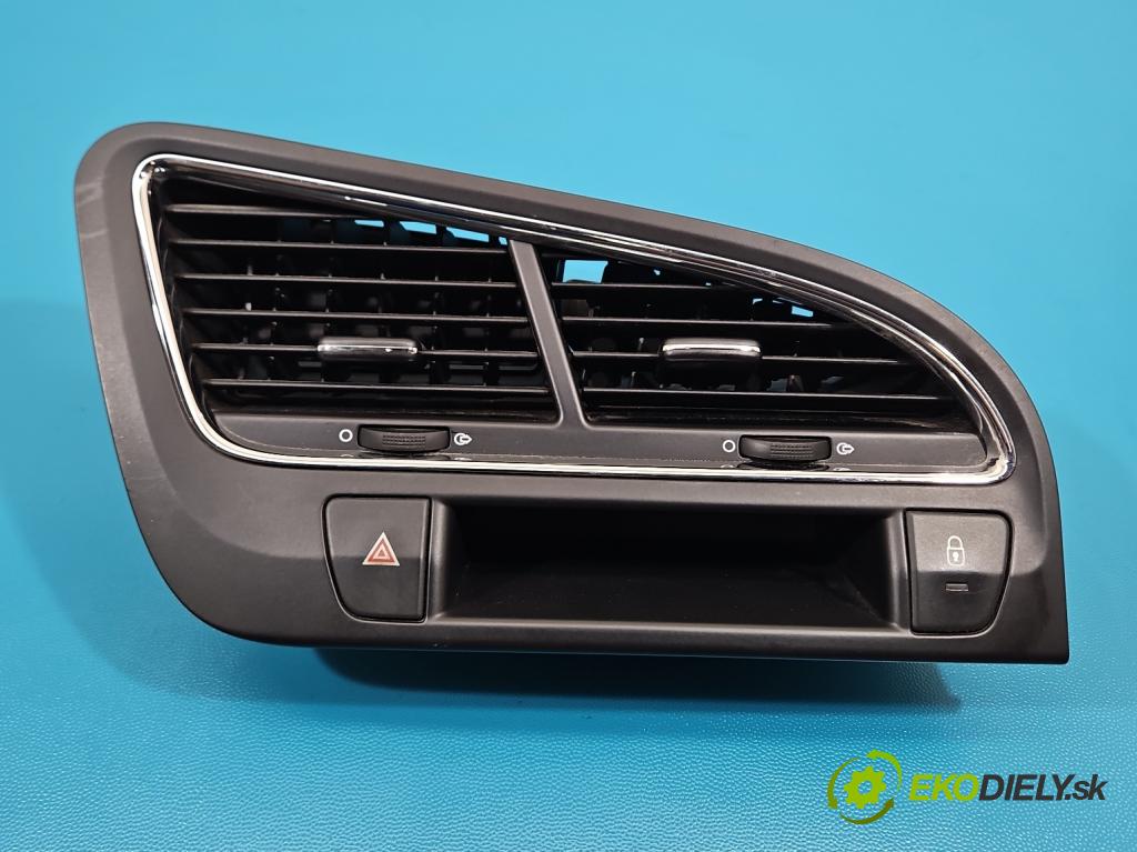 Peugeot 5008 I 2009-2017 1.6 hdi 111KM manual 82 kW 1560 cm3 5- Mřížka: kúrenia stredová 9686527977 (Mriežka kúrenia (fukár))