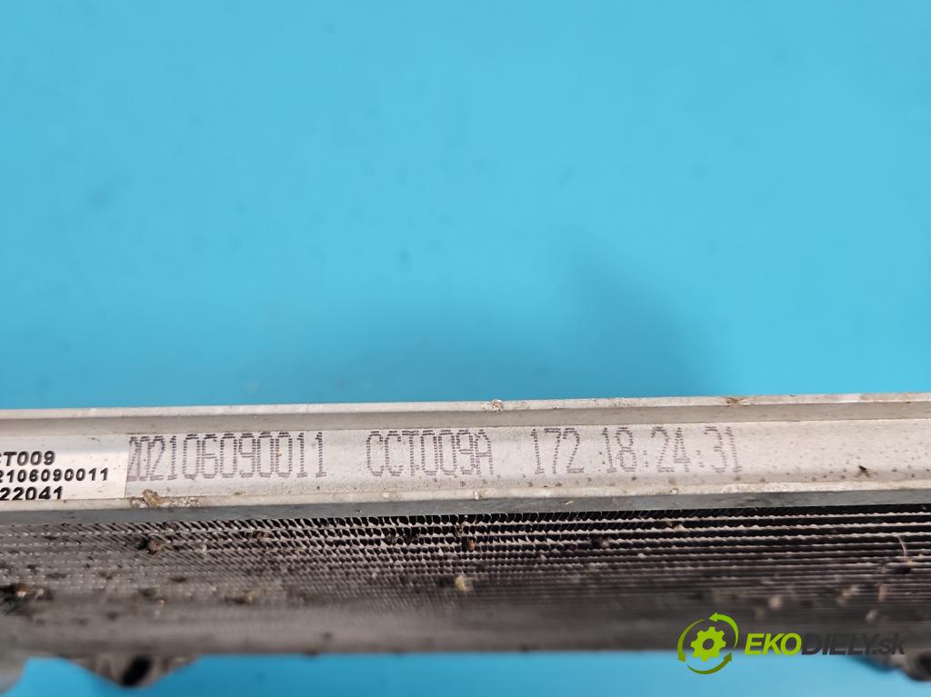 Peugeot 5008 I 2009-2017 1.6 hdi 111KM manual 82 kW 1560 cm3 5- chladič klimatizácie  (Chladič klimatizácie)