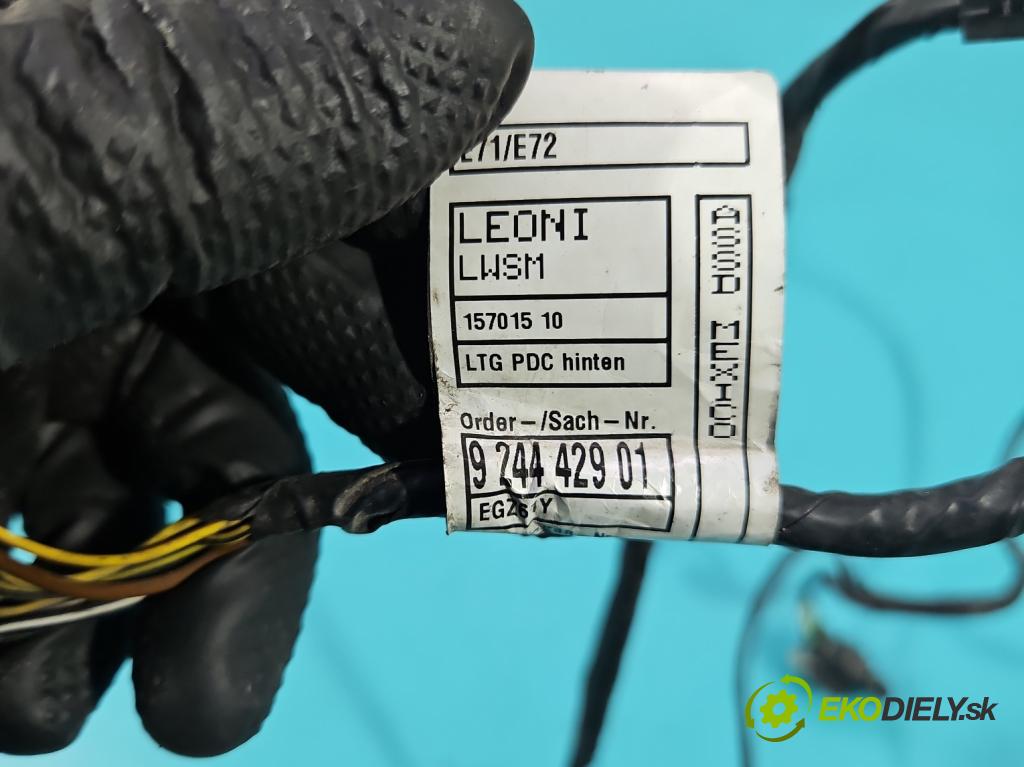 Bmw X6 E71 2007–2014 3.0d 306KM automatic 225 kW 2993 cm3 5- Balíček: nárazníku zadní 924442901