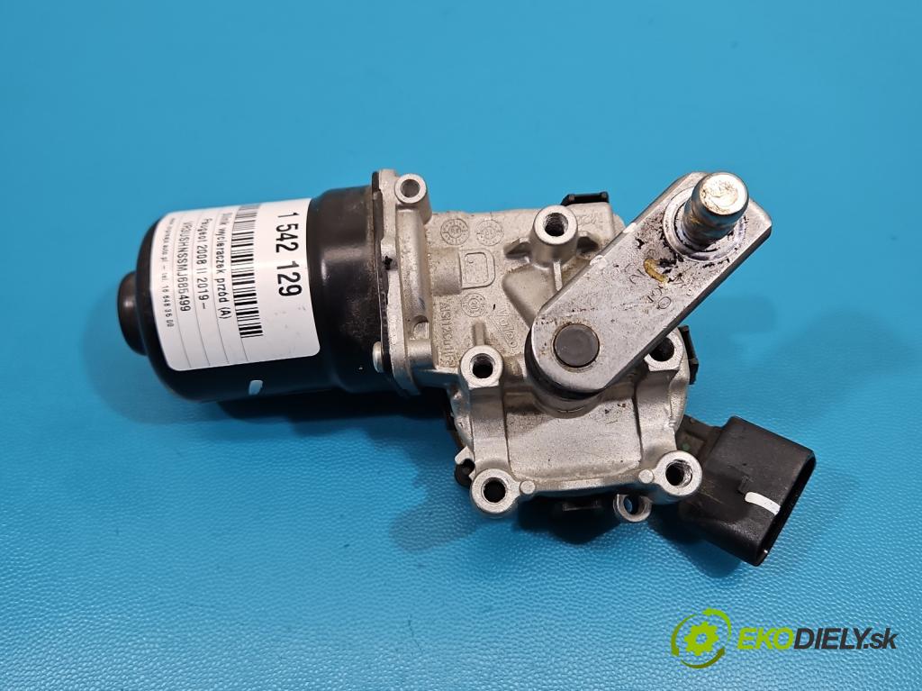 Peugeot 2008 II 2019- 1.2 12V 131 HP automatic 96 kW 1199 cm3 5- motor stieračov predné 9824784980