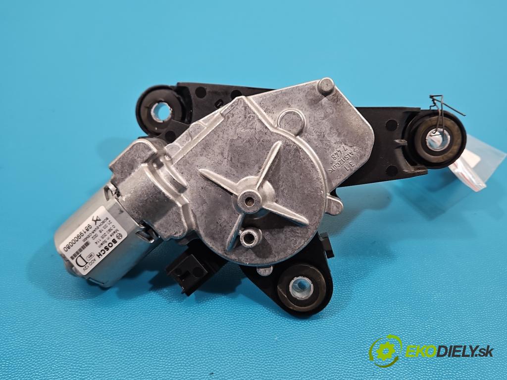 Peugeot 2008 II 2019- 1.2 12V 131 HP automatic 96 kW 1199 cm3 5- motor stieračov zadné 9819900080