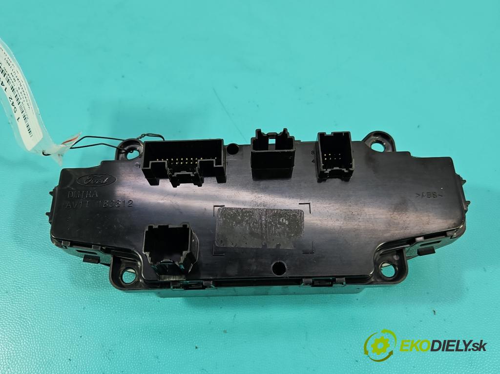 Ford B-Max  1.0 T 101 hp manual 74 kW 998 cm3 5- palubní deska panel topení DMTRA-AV1T-18C612