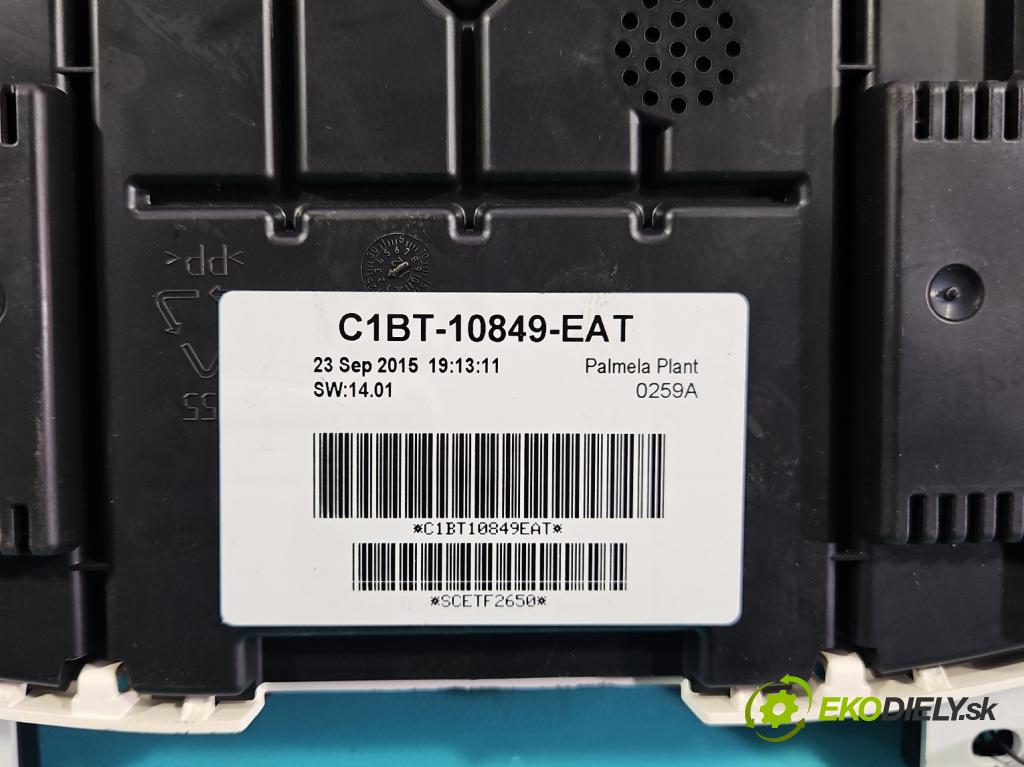 Ford B-Max  1.0 T 101 HP manual 74 kW 998 cm3 5- prístrojovka/ budíky C1BT-10849-EAT (Prístrojová doska)