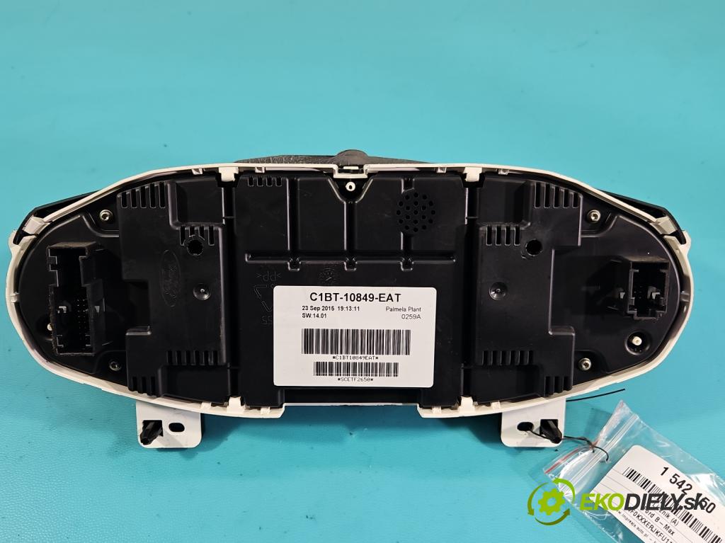 Ford B-Max  1.0 T 101 HP manual 74 kW 998 cm3 5- prístrojovka/ budíky C1BT-10849-EAT (Prístrojová doska)