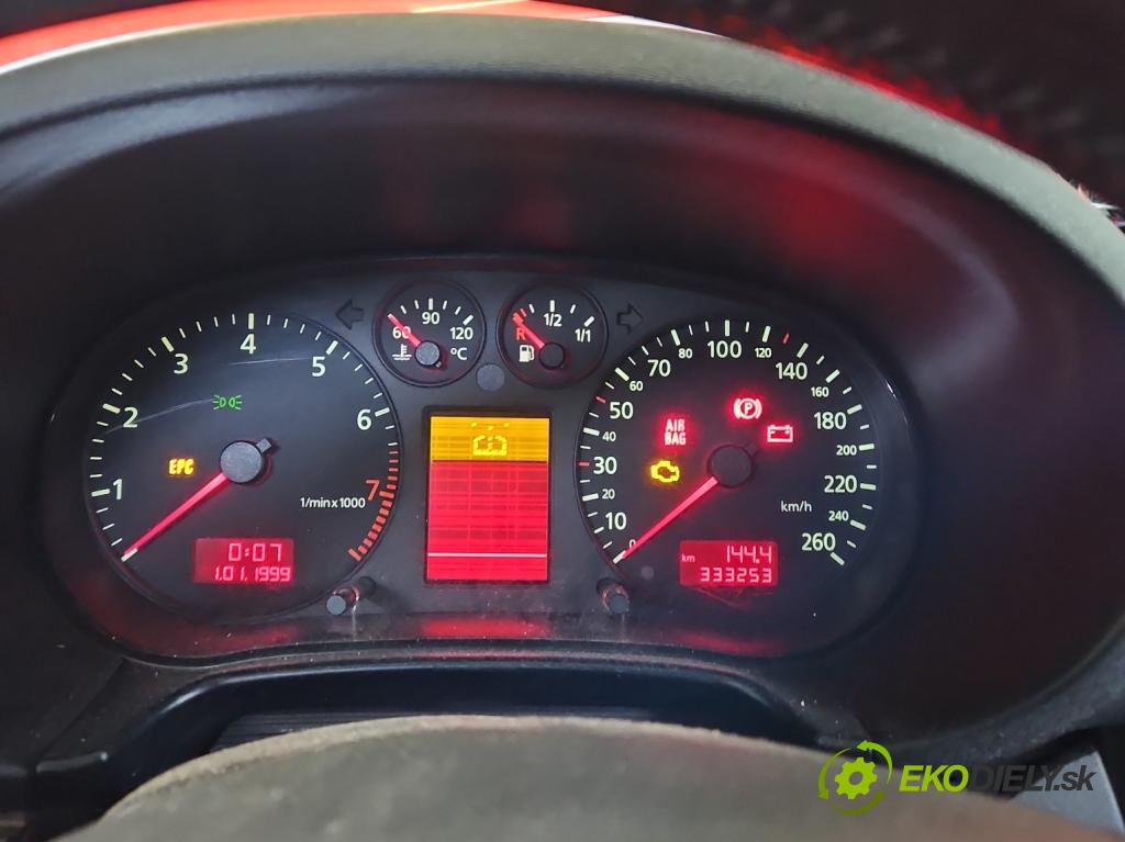 Audi A3 8L 1996-2003 1.8 20V 125 HP manual 92 kW 1781 cm3 5- prístrojovka/ budíky 110008945/024 (Prístrojová doska)