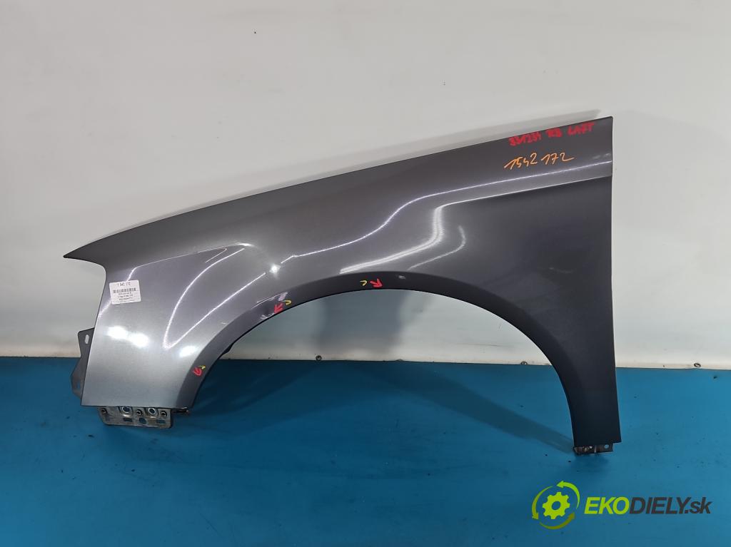 Vw Passat B6 2005-2010 2.0 tdi 140 hp automatic 103 kW 1968 cm3 4- blatnik přední levý  (Levý přední blatník)