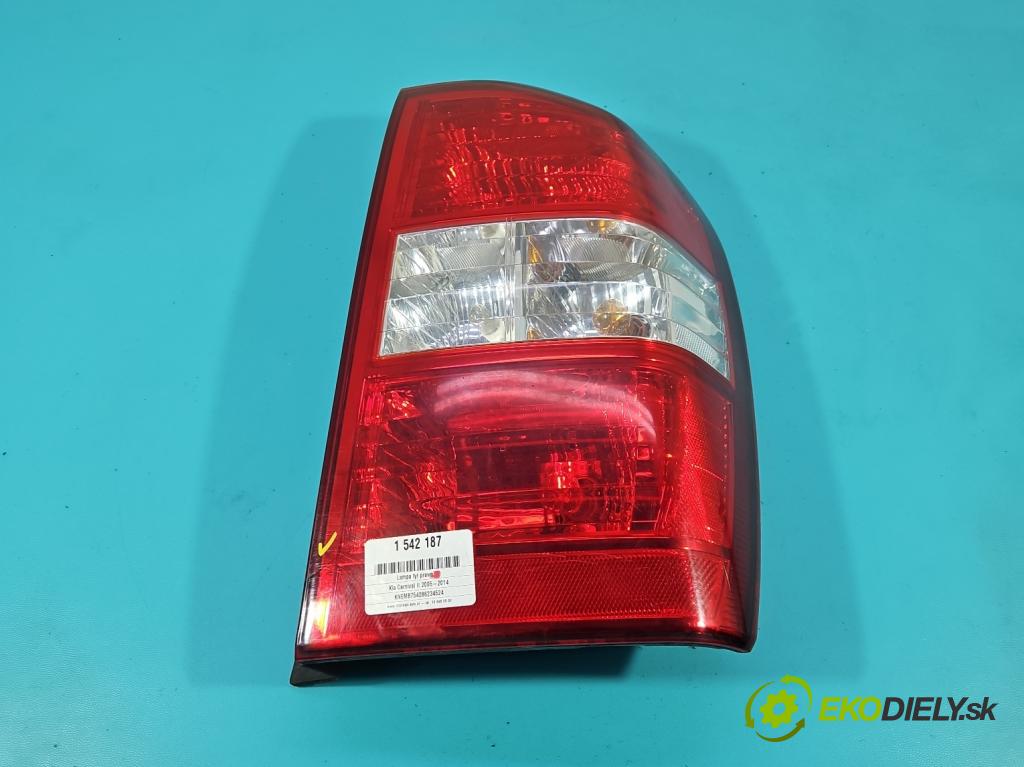 Kia Carnival II 2005-2014 2.9 crdi 185 HP manual 136 kW 2902 cm3 5- svetlo / reflektor zadné pravé 924-4D1 (Kľučka dverí ostatné)