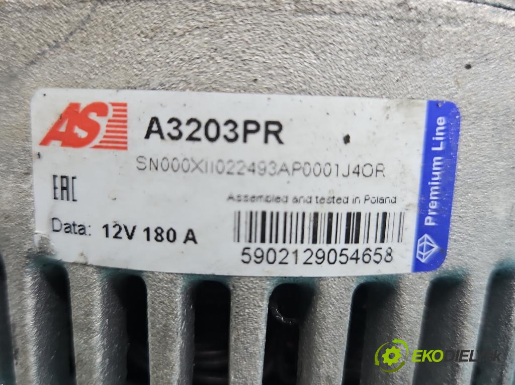 Vw Passat B6 2005-2010 2.0 tdi 140 HP automatic 103 kW 1968 cm3 4- Alternator A3203PR (Alternátor)