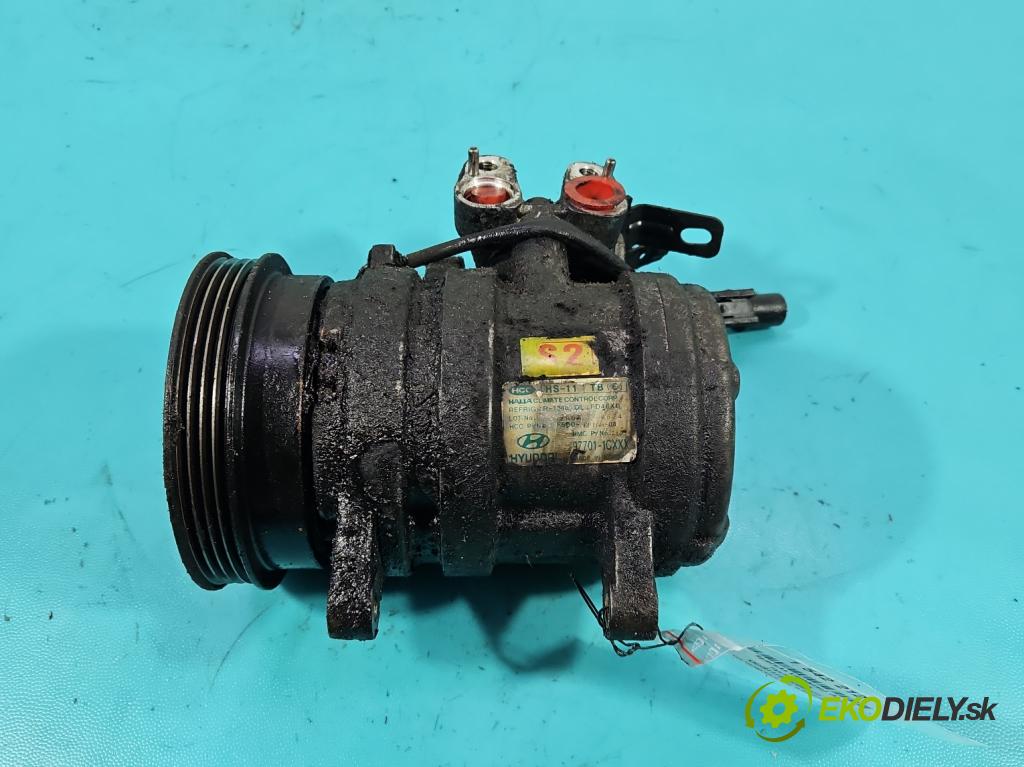 Hyundai Getz 1.1 63 hp manual 46 kW 1086 cm3 3- Kompresor: klíma 97701-1CXXX (Kompresor klimatizace)