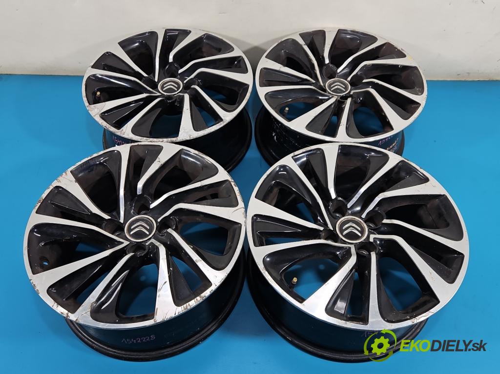 Citroen DS4 11-15 2.0 hdi 163 HP manual 120 kW 1997 cm3 5- Disk hliník 17" komplet 9688832277