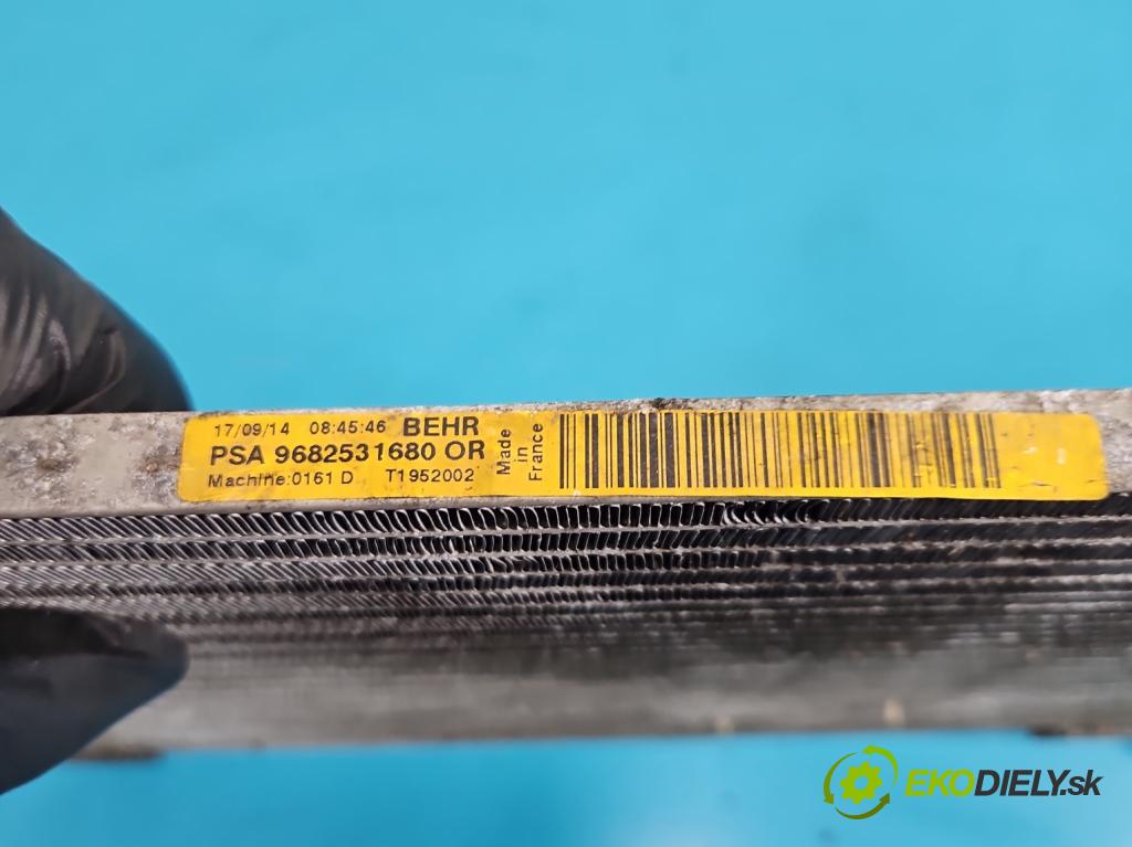 Citroen DS4 11-15 2.0 hdi 163 hp manual 120 kW 1997 cm3 5- Chladič klíma 9682531680 (Chladič klimatizace)