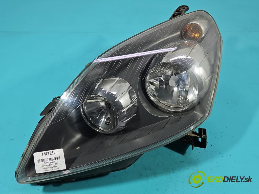 Opel Zafira B 2005-2014 1.9 cdti 150 HP manual 110 kW 1910 cm3 5- Reflektor: ľavý 13252472H (Kľučka dverí ostatné)