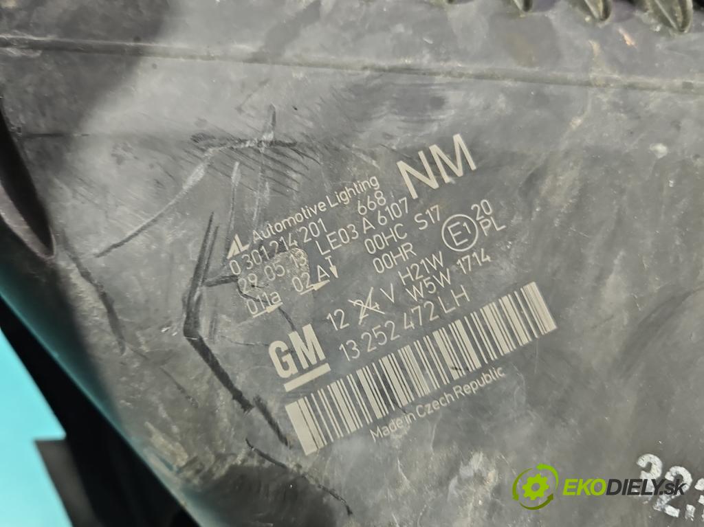 Opel Zafira B 2005-2014 1.9 cdti 150 HP manual 110 kW 1910 cm3 5- Reflektor: ľavý 13252472H (Kľučka dverí ostatné)