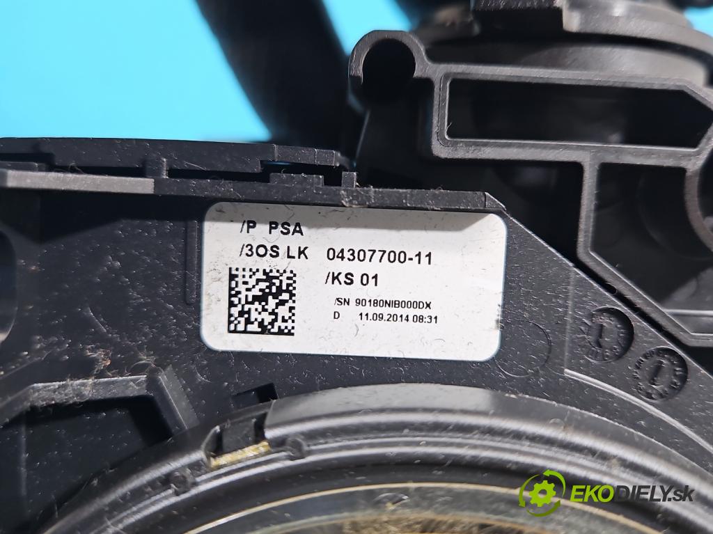 Citroen DS4 11-15 2.0 hdi 163 HP manual 120 kW 1997 cm3 5- prepínač komplex: 98000223ZD (Prepínacie páčky pod volantom)