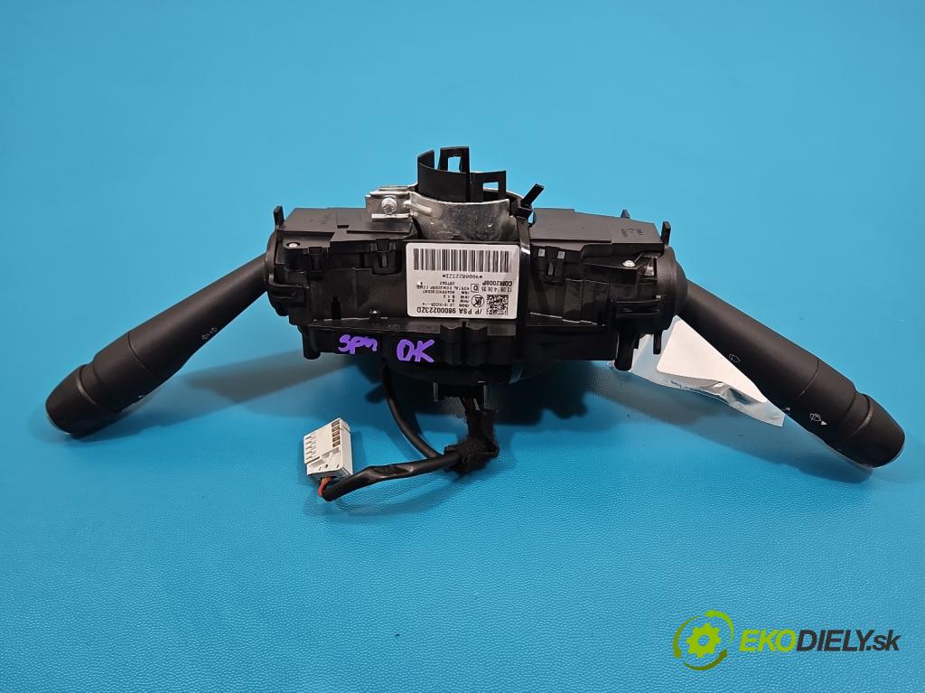 Citroen DS4 11-15 2.0 hdi 163 HP manual 120 kW 1997 cm3 5- prepínač komplex: 98000223ZD (Prepínacie páčky pod volantom)