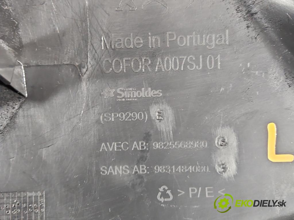 Peugeot 2008 II 2019- 1.2 12V 131 HP automatic 96 kW 1199 cm3 5- kryt plast 9825568980