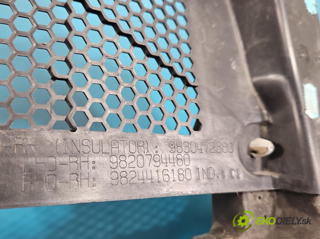 Peugeot 2008 II 2019- 1.2 12V 131 HP automatic 96 kW 1199 cm3 5- torpédo 9820794480 (Torpédo (plast pod čelným sklom))