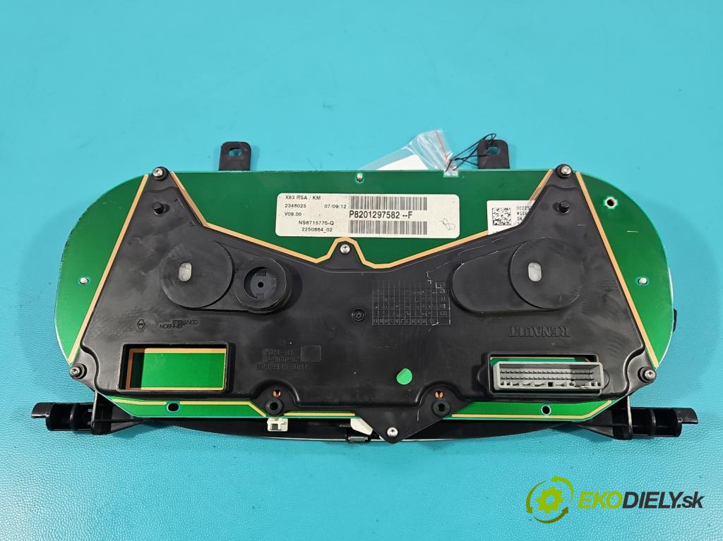 Renault Trafic II 2001-2014 2.0 dci 114 HP manual 84 kW 1995 cm3 5- prístrojovka/ budíky P8201297582F (Prístrojová doska)