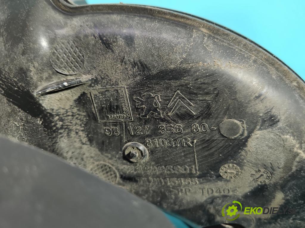 Peugeot 2008 II 2019- 1.2 12V 131 HP automatic 96 kW 1199 cm3 5- obal filtra vzduchu 9812735680 (Obal vzduchového filtra)