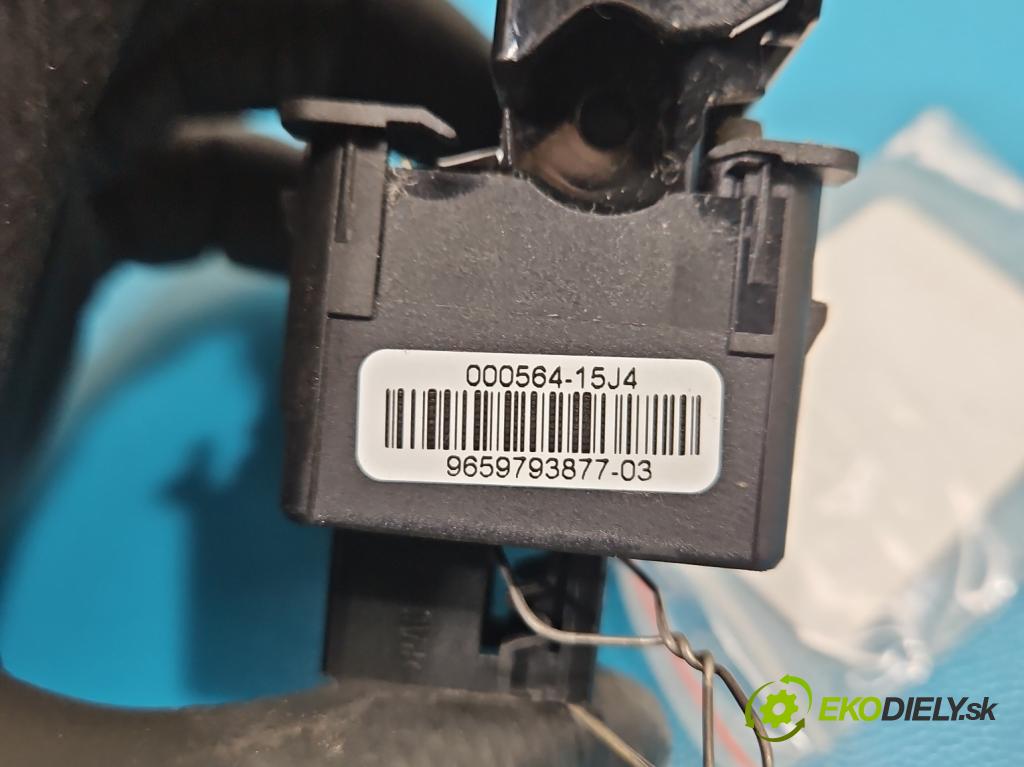 Citroen DS4 11-15 2.0 hdi 163 HP manual 120 kW 1997 cm3 5- prepínač brzda: ručný 9659793877 (Prepínacie páčky pod volantom)