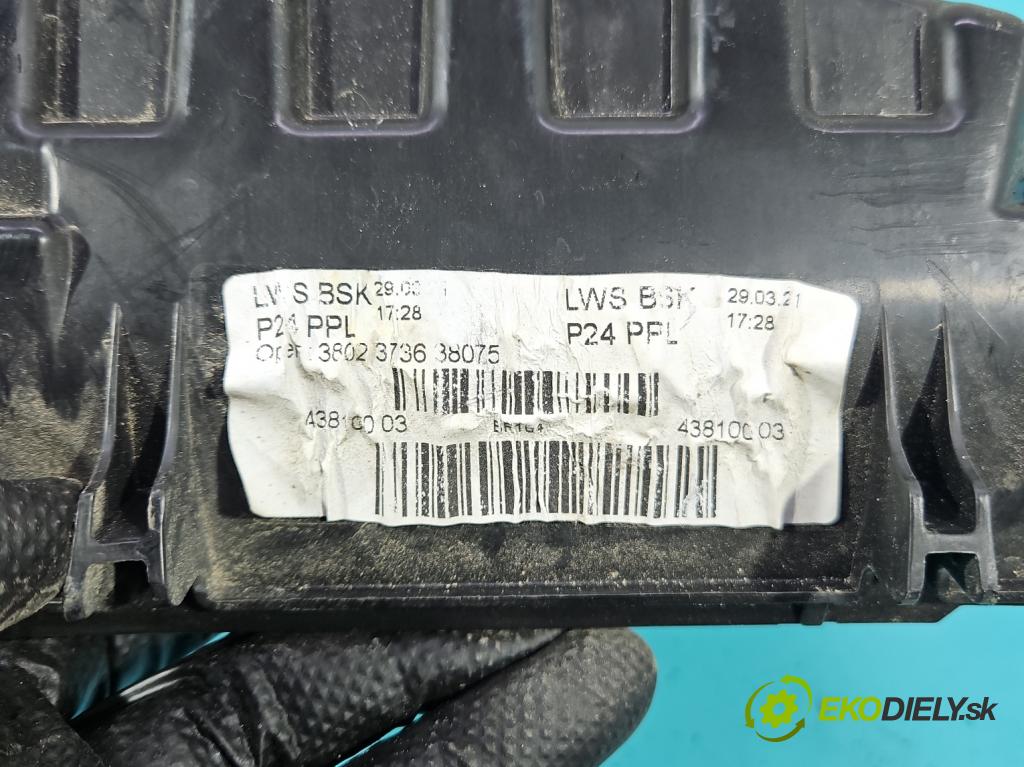 Peugeot 2008 II 2019- 1.2 12V 131 hp automatic 96 kW 1199 cm3 5- skříňka pojistková 9824510780 (Pojistková skříňka)