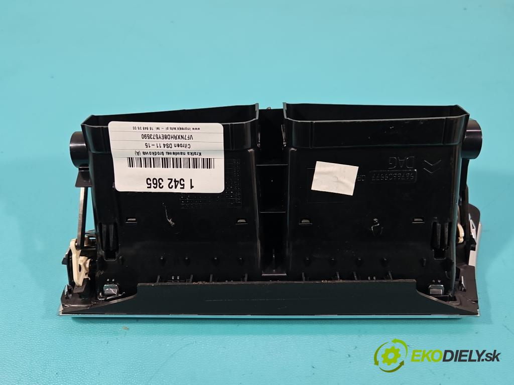 Citroen DS4 11-15 2.0 hdi 163 HP manual 120 kW 1997 cm3 5- Mřížka: kúrenia stredová 9676609977 (Mriežka kúrenia (fukár))