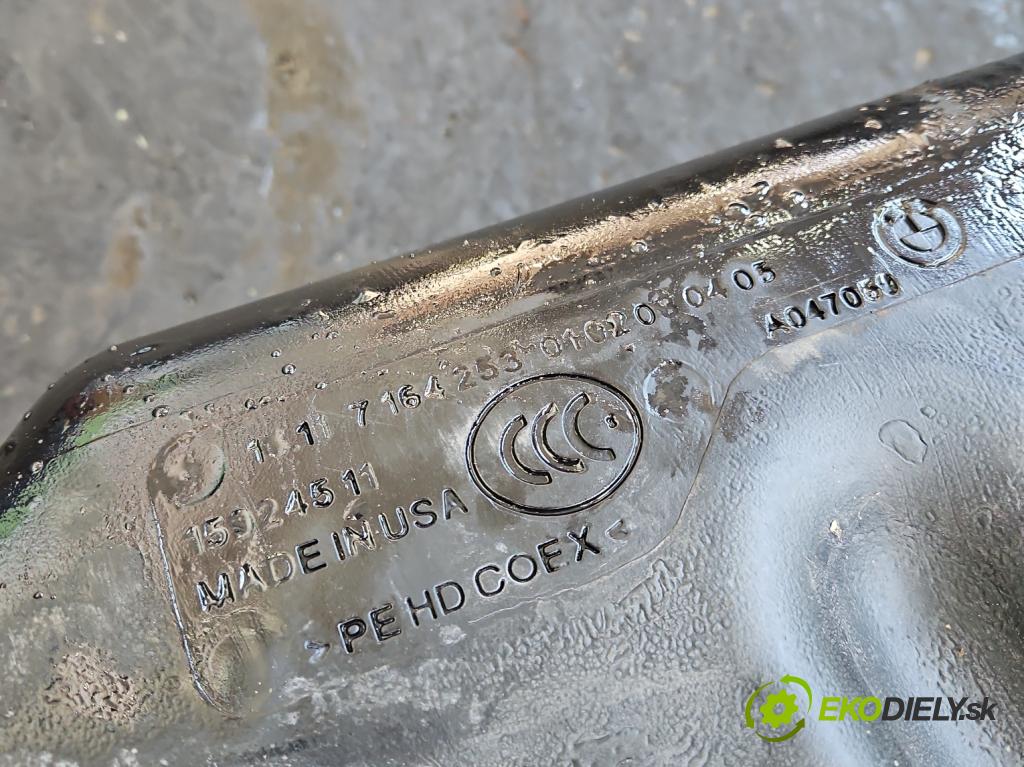 Bmw X6 E71 2007–2014 3.0d 306KM automatic 225 kW 2993 cm3 5- Nádrž: palivo 7164228 (Palivová nádrž)