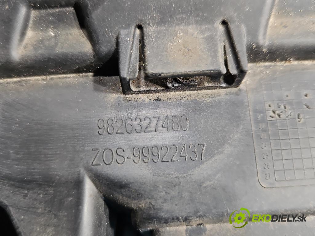Peugeot 2008 II 2019- 1.2 12V 131 HP automatic 96 kW 1199 cm3 5- blenda mriežka: nárazník stredová 9826327480
