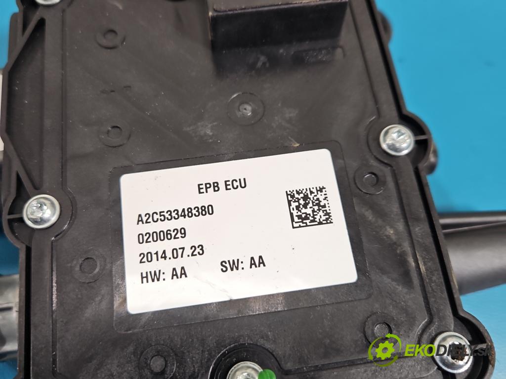 Citroen DS4 11-15 2.0 hdi 163 HP manual 120 kW 1997 cm3 5- Brzda manuál: elektrický: A2C53348380 (Ručná brzda)