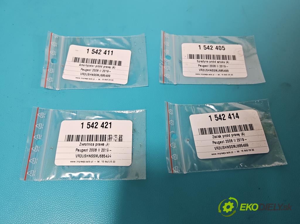 Peugeot 2008 II 2019- 1.2 12V 131 HP automatic 96 kW 1199 cm3 5- náboj pravé (Náboj kolesa)