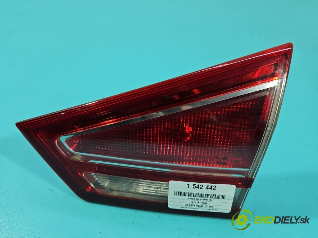 Ford B-Max  1.0 T 101 HP manual 74 kW 998 cm3 5- svetlo / reflektor zadné pravé  (Kľučka dverí ostatné)