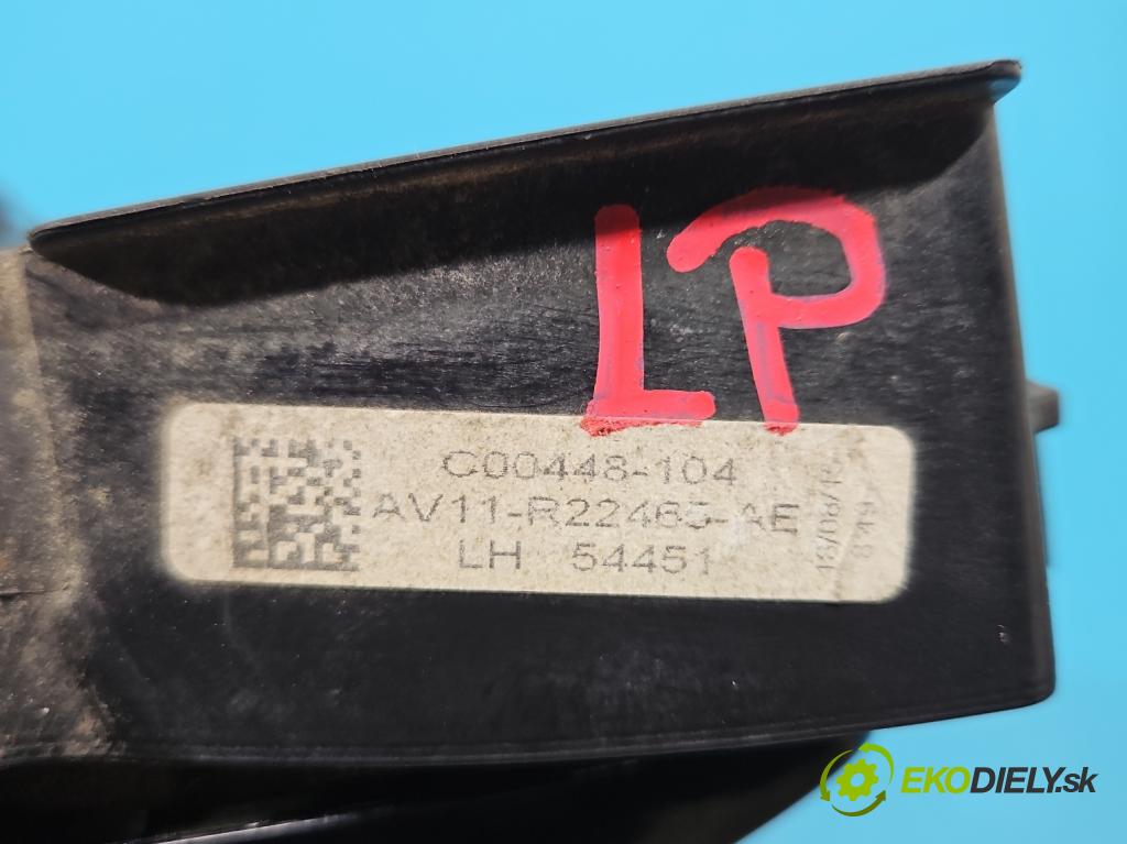 Ford B-Max  1.0 T 101 HP manual 74 kW 998 cm3 5- rukoväť predné ľavé mimo: AV11-R22465-AE (Kľučka dverí vonkajšia predná ľavá)