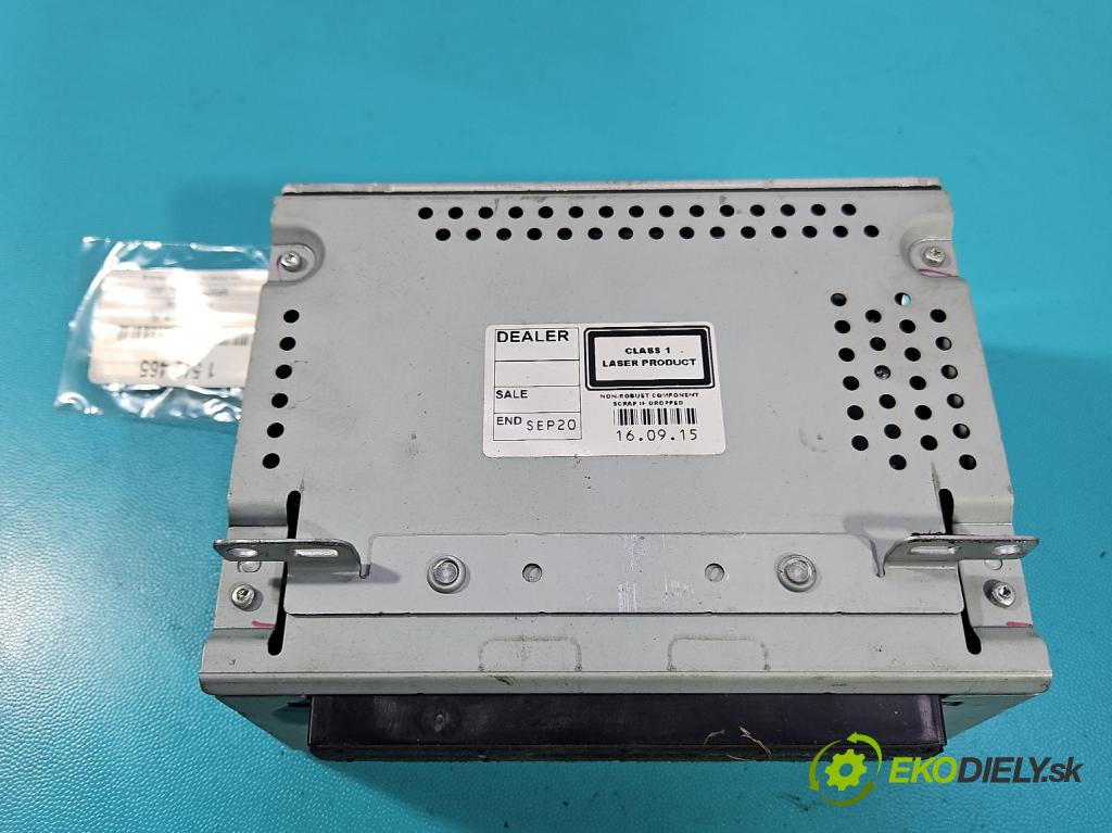 Ford B-Max  1.0 T 101 hp manual 74 kW 998 cm3 5- Radio továrna: BM5T-18C815-PK