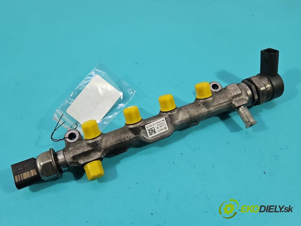 Skoda Octavia III 2013- 2.0 tdi 150 HP manual 110 kW 1968 cm3 5- lišta vstrekovacia 04L089B (Vstrekovacia lišta)