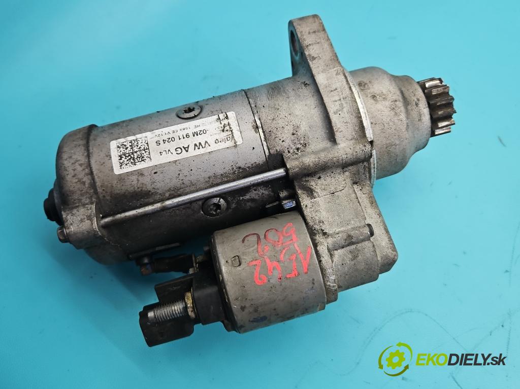 Skoda Octavia III 2013- 2.0 tdi 150 HP manual 110 kW 1968 cm3 5- štartér 02M911024S (Štartér)