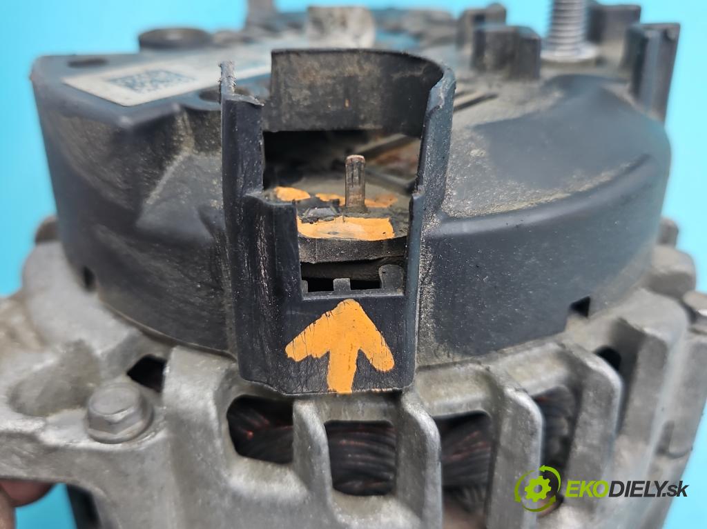 Skoda Octavia III 2013- 2.0 tdi 150 HP manual 110 kW 1968 cm3 5- Alternator 03L903023L (Alternátor)