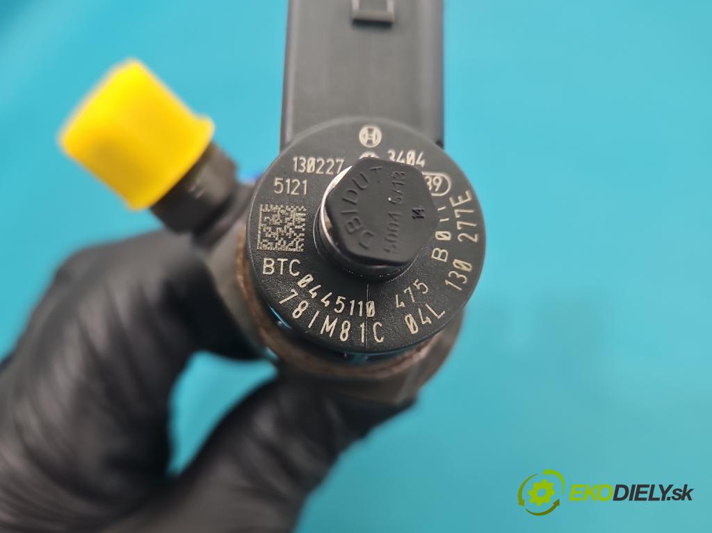 Skoda Octavia III 2013- 2.0 tdi 150 HP manual 110 kW 1968 cm3 5- vstrek 0445110475 (Vstrekovač paliva)