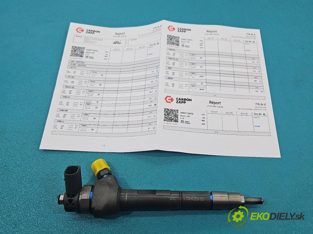 Skoda Octavia III 2013- 2.0 tdi 150 HP manual 110 kW 1968 cm3 5- vstrek 0445110475 (Vstrekovač paliva)