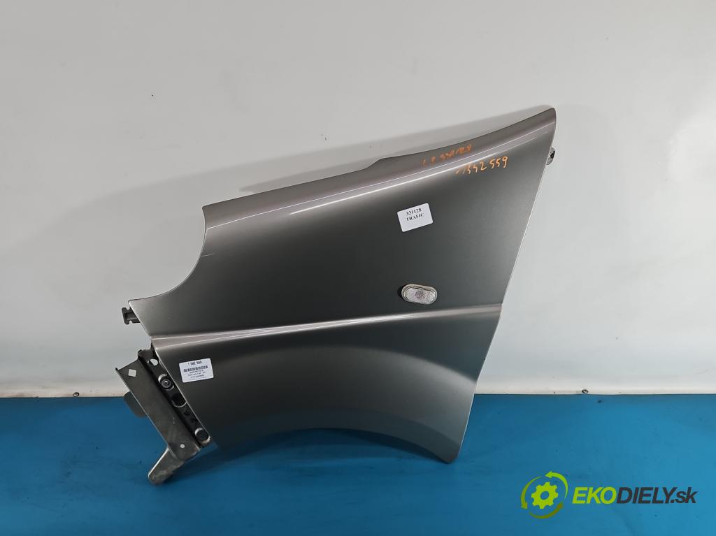 Renault Trafic II 2001-2014 2.0 dci 114 hp manual 84 kW 1995 cm3 5- blatnik přední levý  (Levý přední blatník)