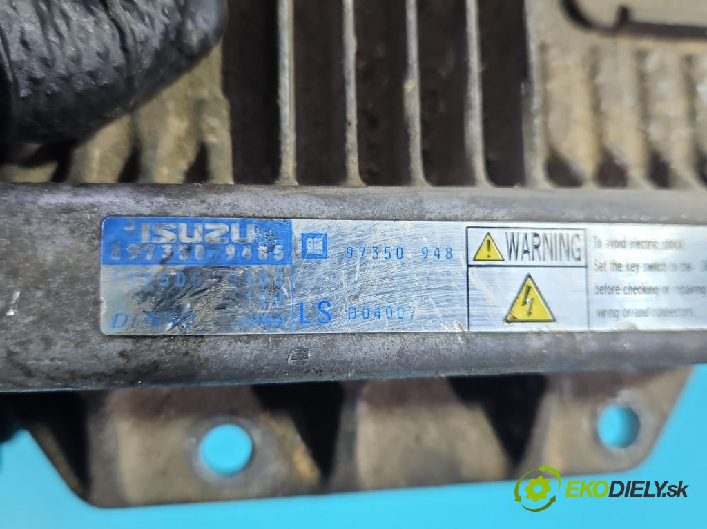 Opel Meriva A 2002-2010 1.7 cdti 101 HP manual 74 kW 1686 cm3 5- riadiaca jednotka motora 897350-9485