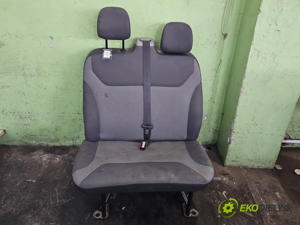 Renault Trafic II 2001-2014 2.0 dci 114 HP manual 84 kW 1995 cm3 5- Sedačka pravý  (Sedadlo)