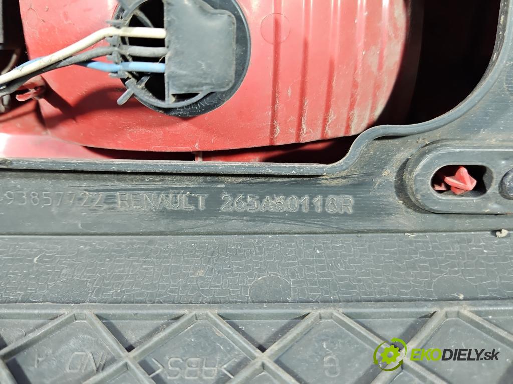 Renault Trafic II 2001-2014 2.0 dci 114 HP manual 84 kW 1995 cm3 5- svetlo / reflektor zadné ľavé 93857722 (Kľučka dverí ostatné)