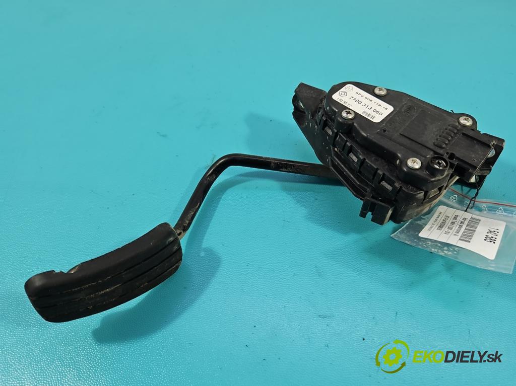 Renault Trafic II 2001-2014 2.0 dci 114 HP manual 84 kW 1995 cm3 5- pedal plyn potenciometr: 7700313060
