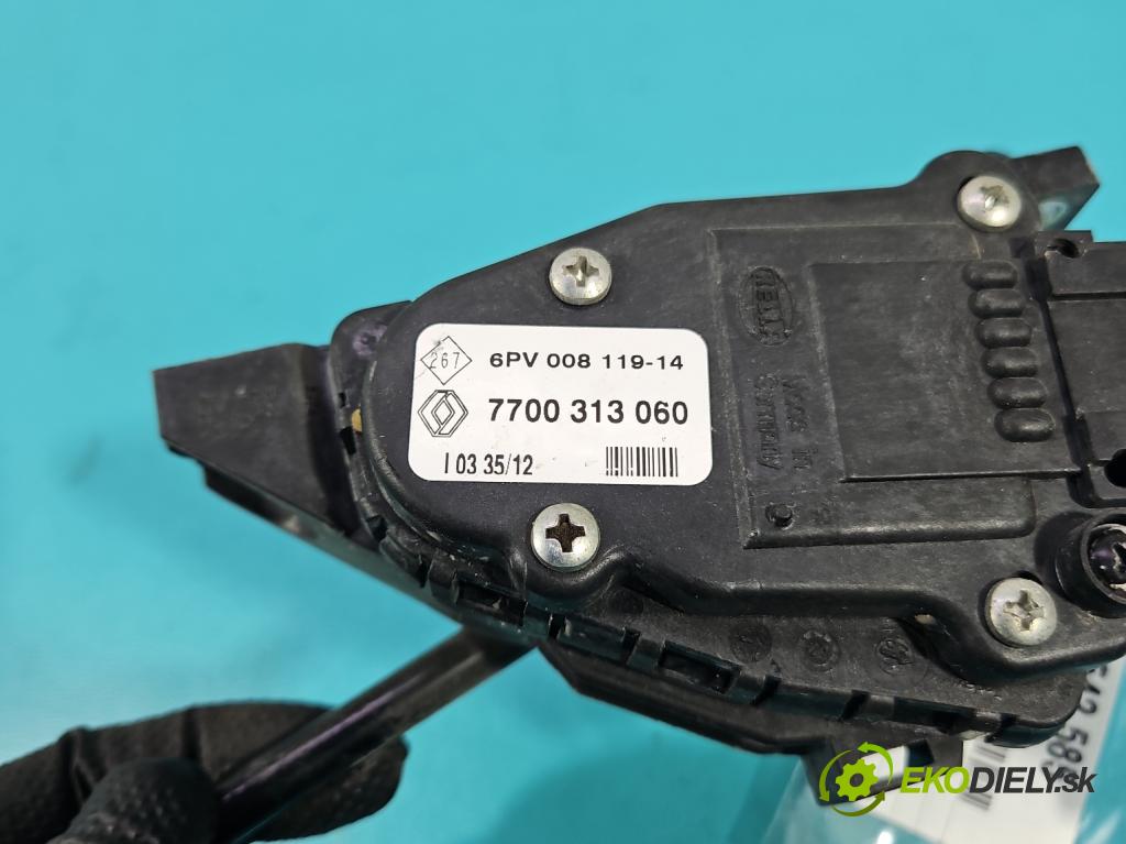 Renault Trafic II 2001-2014 2.0 dci 114 HP manual 84 kW 1995 cm3 5- pedal plyn potenciometr: 7700313060