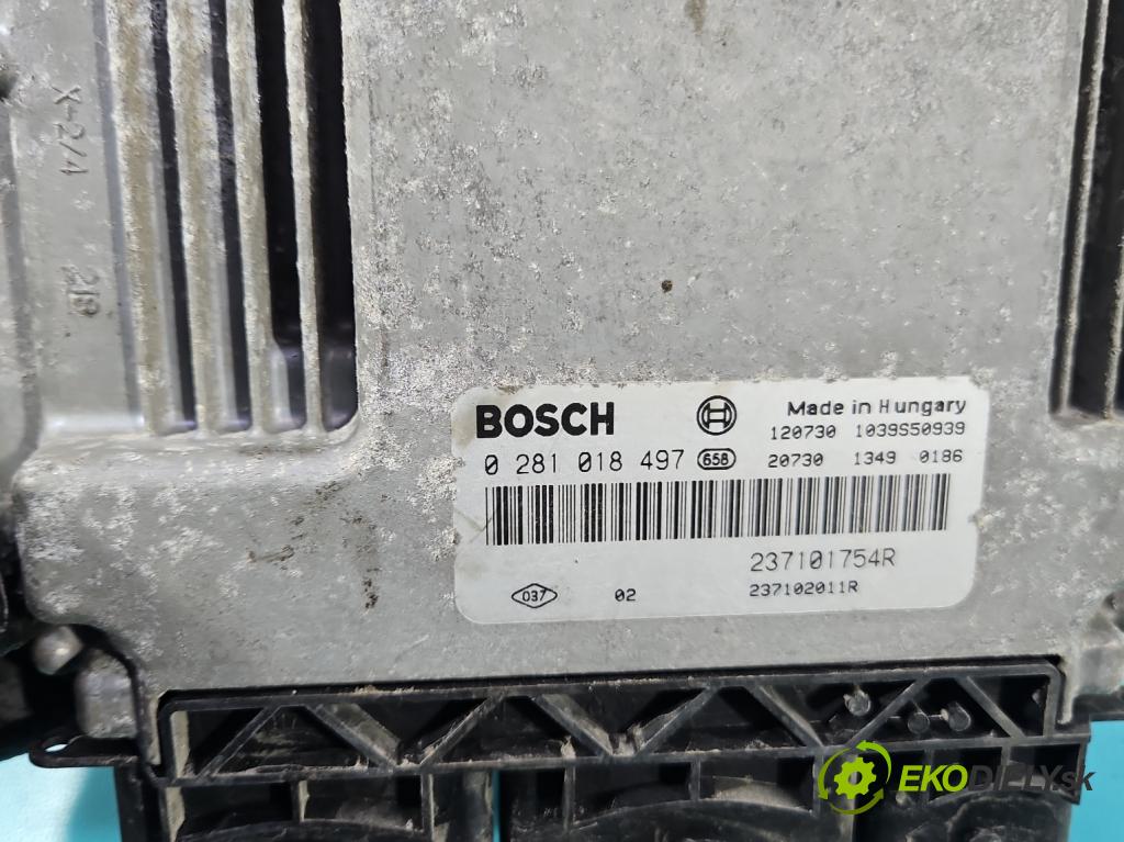 Renault Trafic II 2001-2014 2.0 dci 114 HP manual 84 kW 1995 cm3 5- riadiaca jednotka motora 0281018497