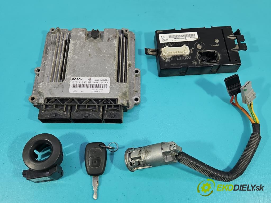 Renault Trafic II 2001-2014 2.0 dci 114 HP manual 84 kW 1995 cm3 5- riadiaca jednotka motora 0281018497